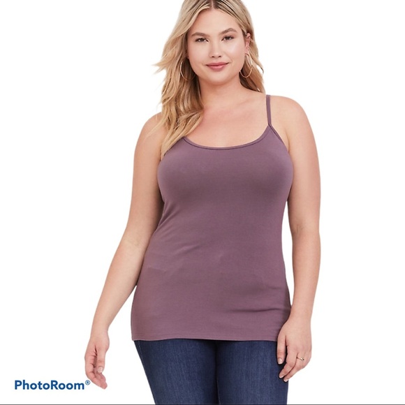 NEW Torrid tank top spaghetti adjustable straps size 0 plus size - Picture 1 of 8